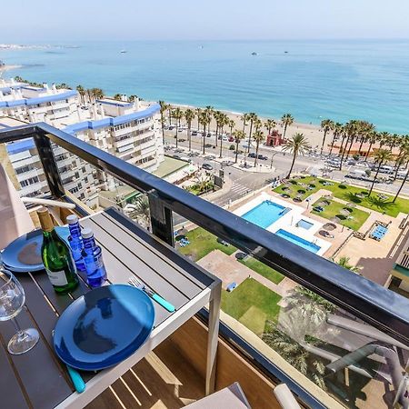 Amazing Views Beachfront Apartment With Swimming Pool Benalmadena Exterior photo