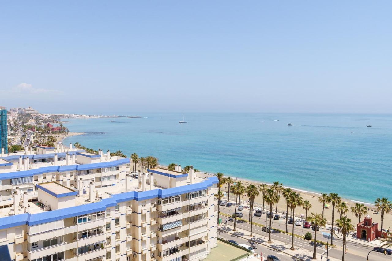 Amazing Views Beachfront Apartment With Swimming Pool Benalmadena Exterior photo