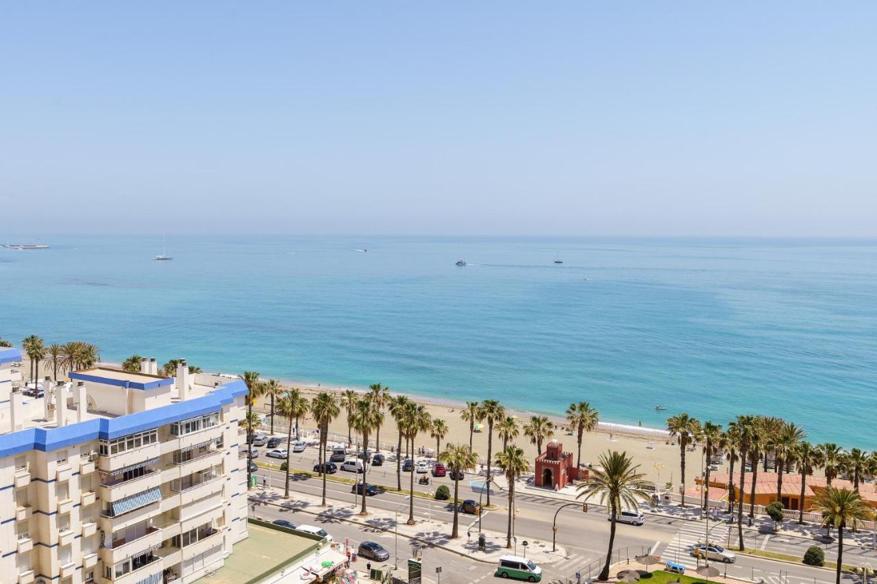 Amazing Views Beachfront Apartment With Swimming Pool Benalmadena Exterior photo